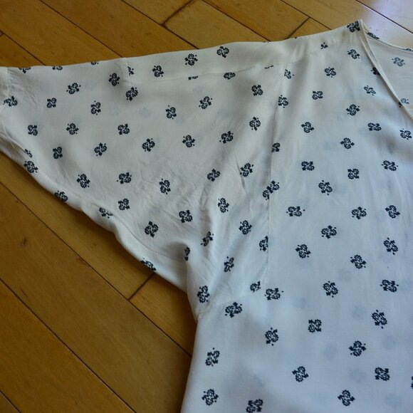 Designer Dolman Sleeve Top Blouse Size XS S - Picture 4 of 10